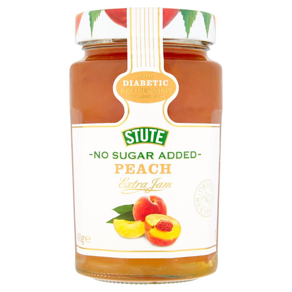 No Sugar Added Peach Jam (Pack of 2)