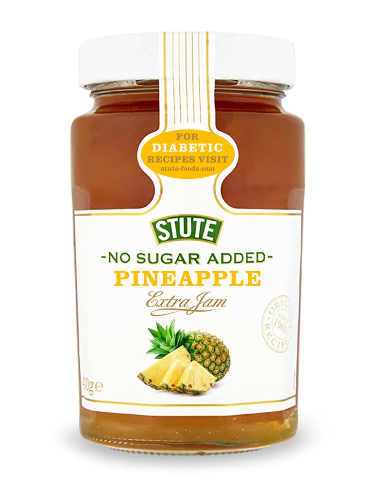 No Sugar Added Pineapple Jam 430g