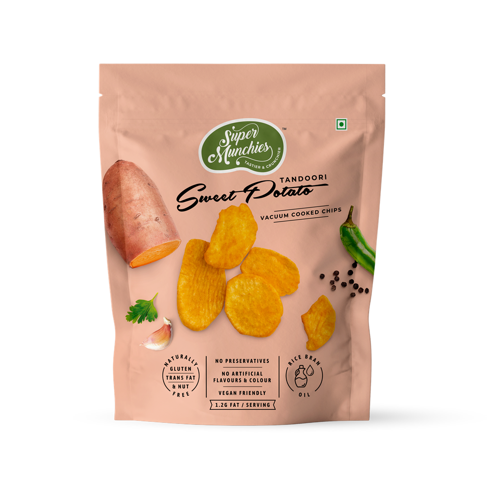 Tandoori Sweet Potato Chips (Pack of 2)
