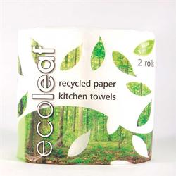 Ecoleaf 3 Ply Kitchen Towel (Pack of 2)