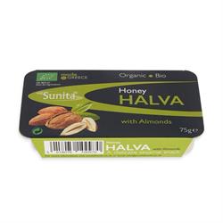 Org Almond Honey Halva