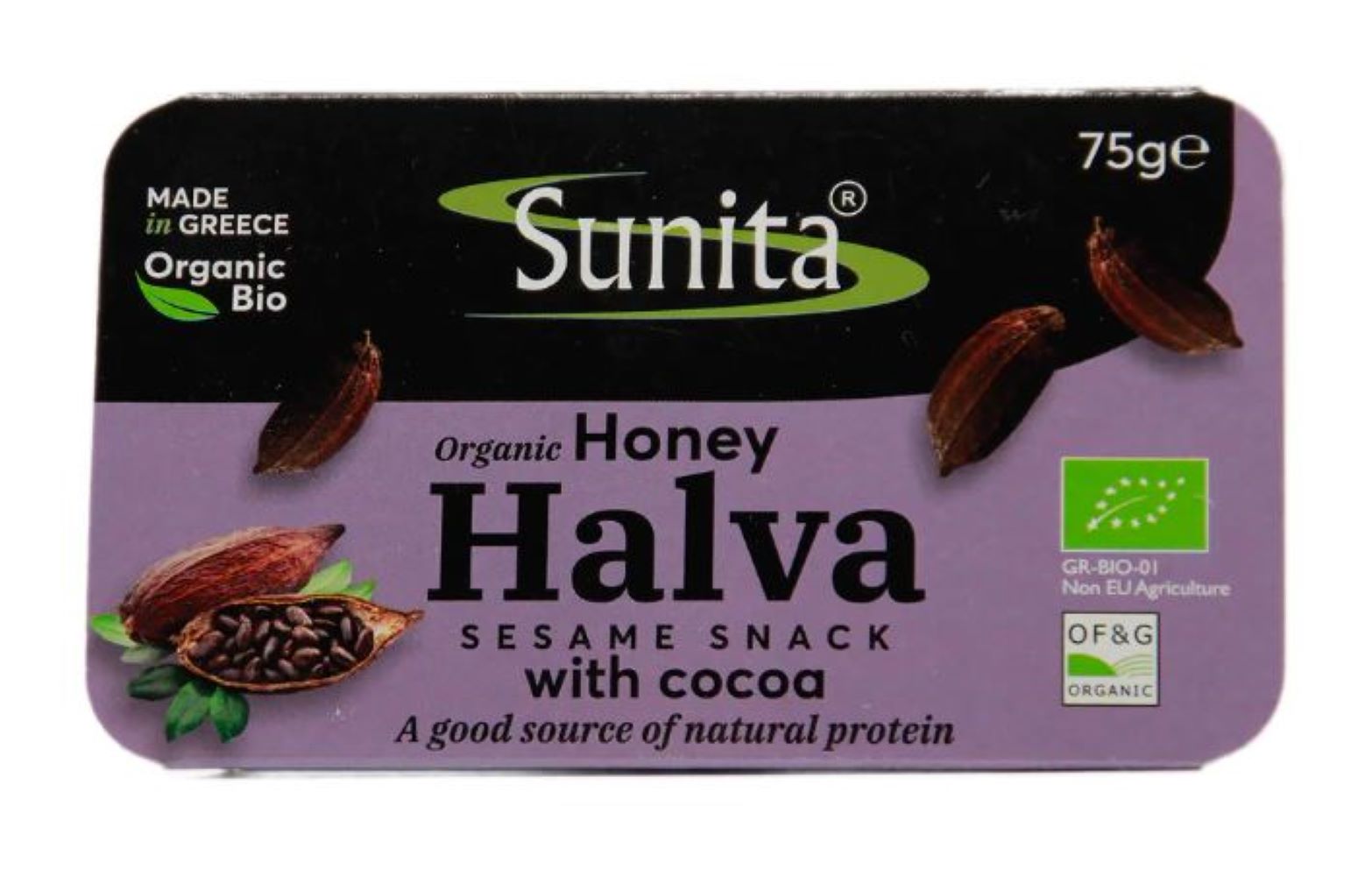 Org Dark Chocolate Halva (Pack of 2)