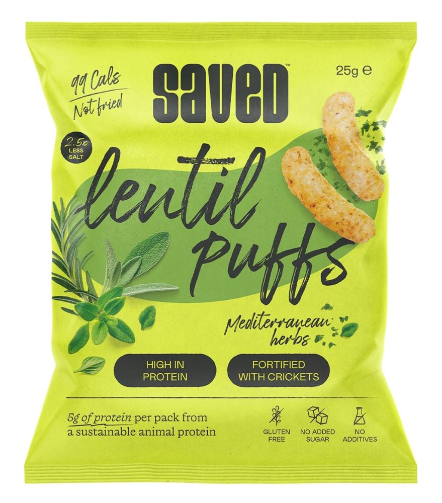 Med Herbs low salt Lentil Puff (Pack of 6)