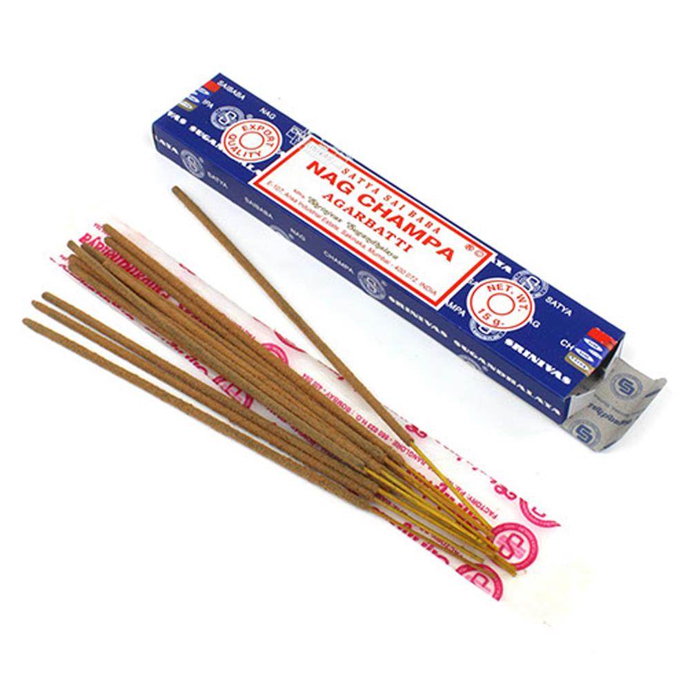 Nag Champa Incense sticks 15g Pack.