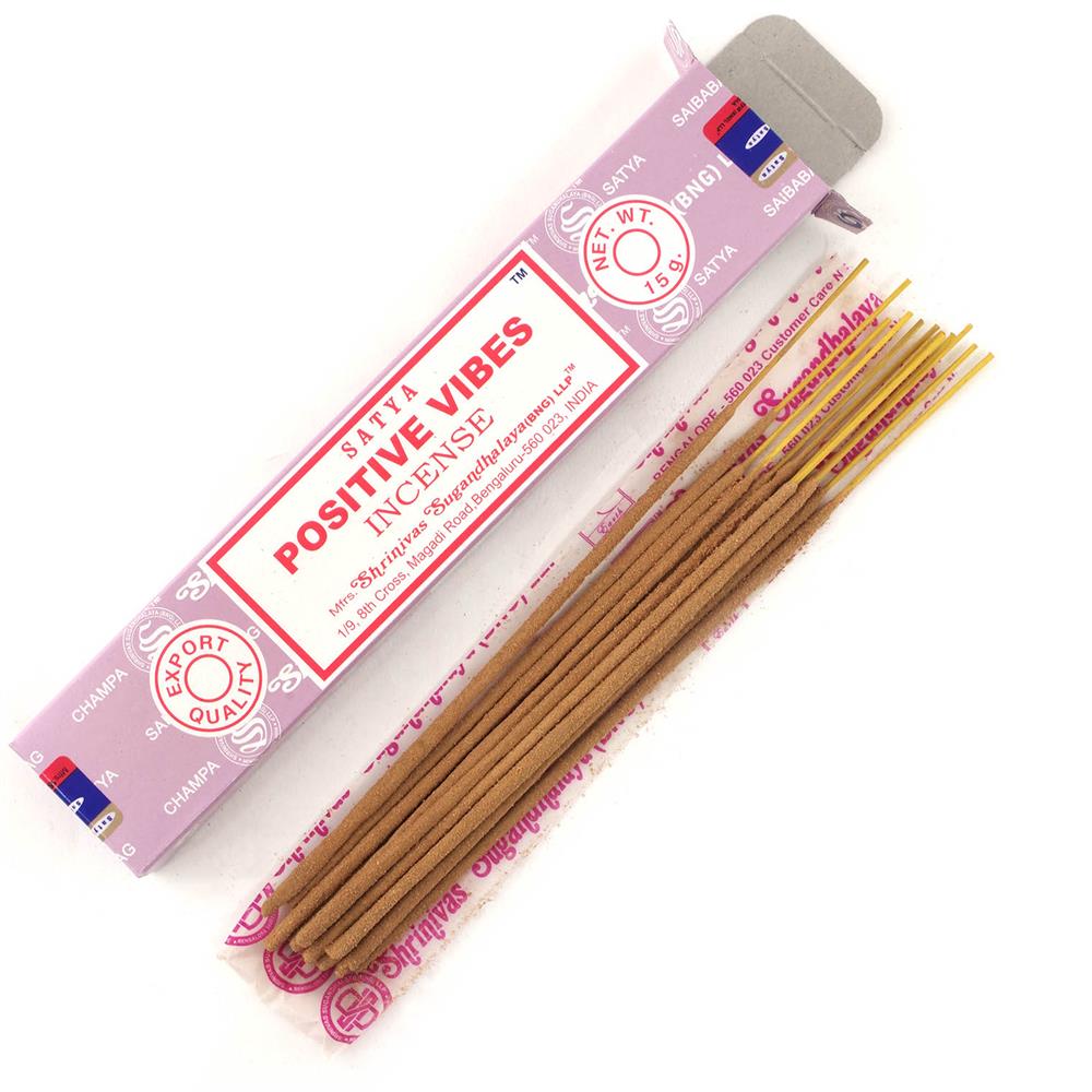 Positive Vibes Incense sticks 15g Pack.