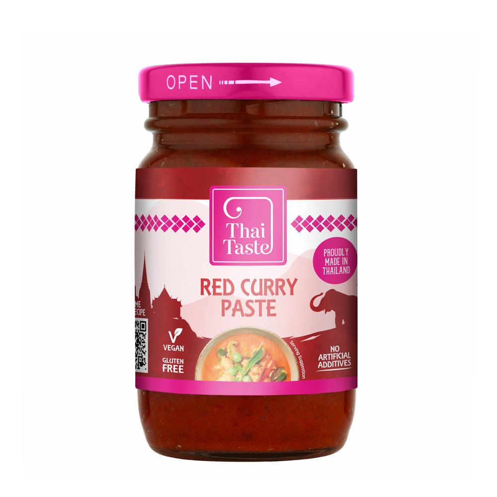 Thai Taste Red Curry Paste (Pack of 2)