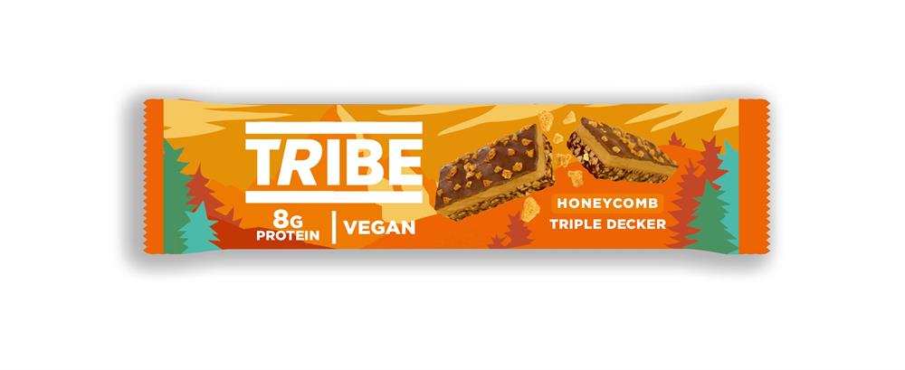 Triple Decker Vegan Honeycomb (Pack of 12)