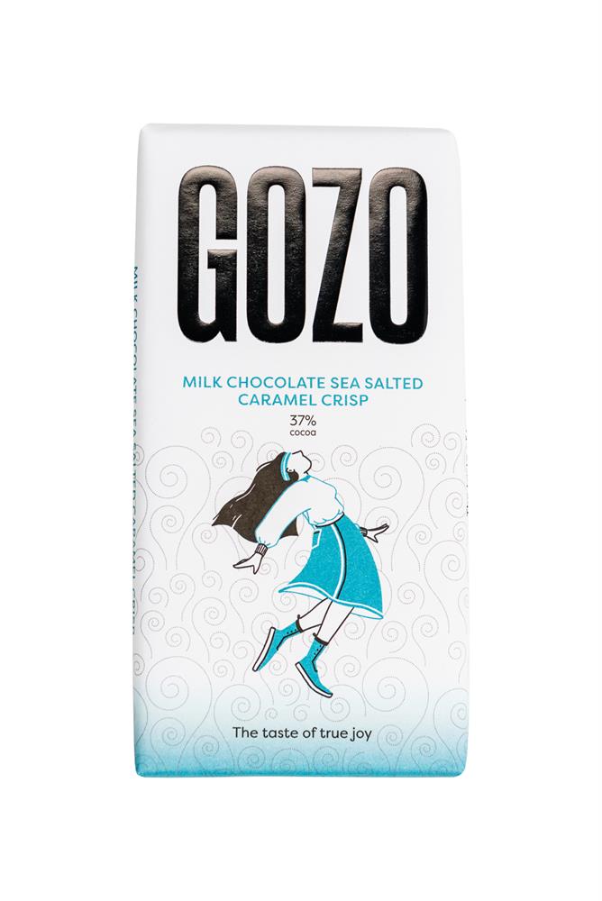 Gozo Milk Choc Salted Caramel (Pack of 2)