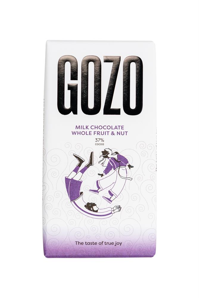 Gozo Milk Choc Fruit & Nut