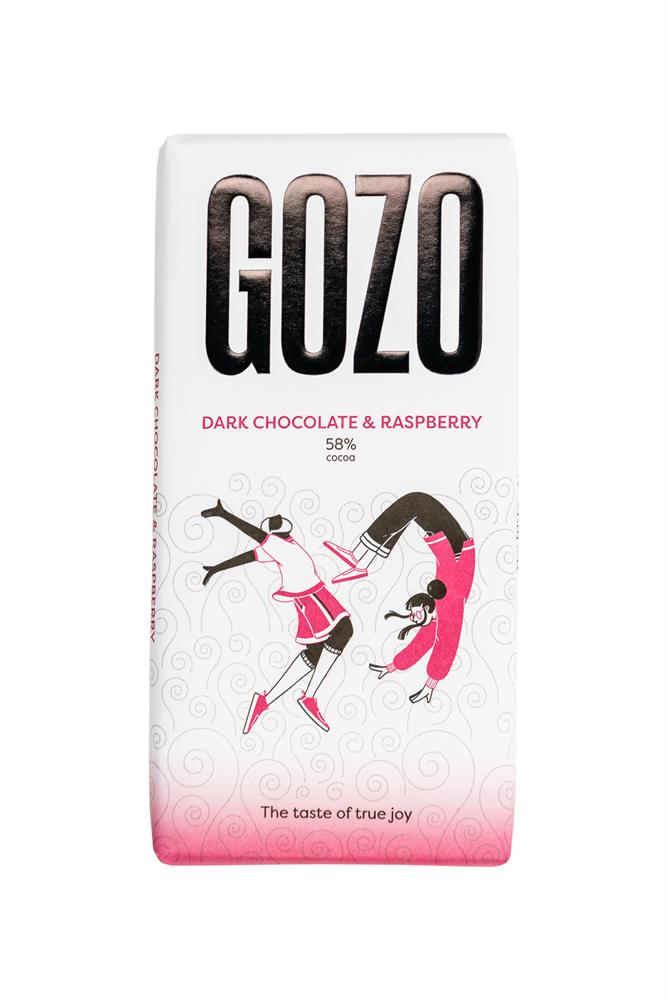 Gozo Dark Choc & Raspberry (Pack of 2)