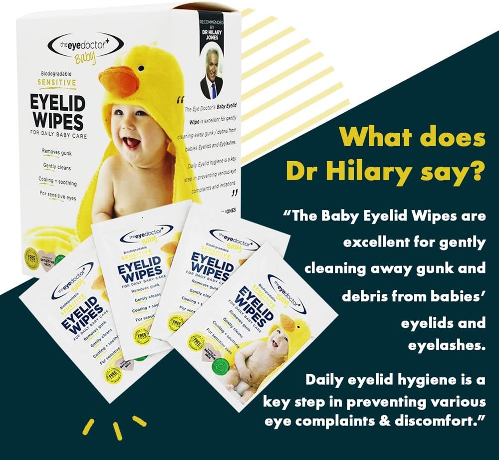 Baby Eye Lid Sterile Wipes 20
