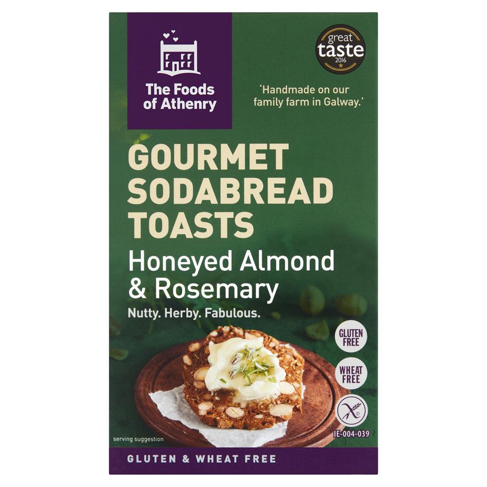GF Almond, Rosemary Toasts