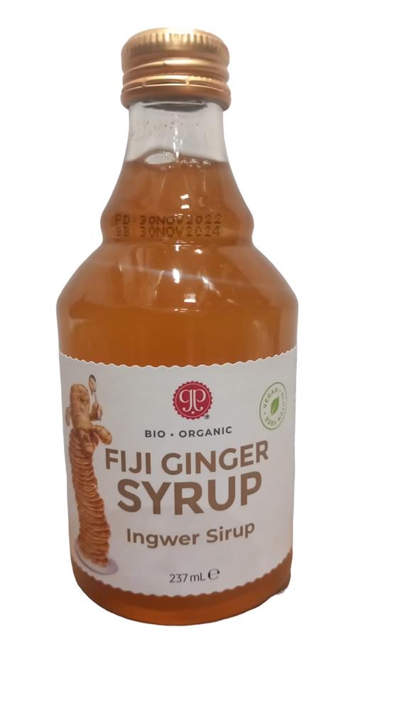 Organic Ginger Syrup (Pack of 2)