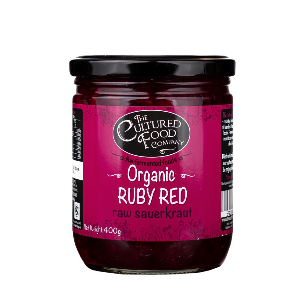 Ruby Red Sauerkraut