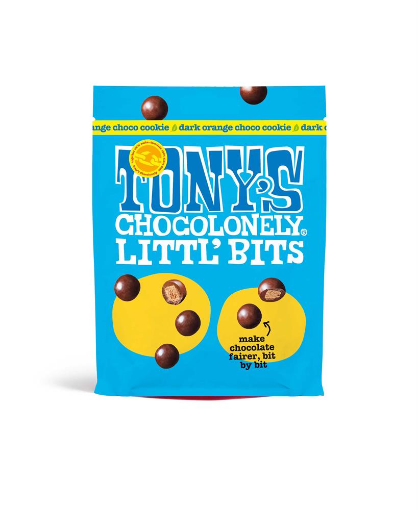 Littl' Bits Dark Orange Choc (Pack of 8)