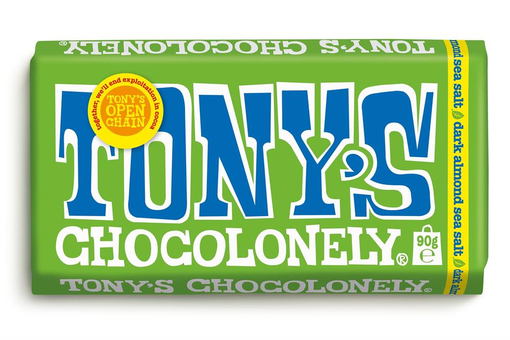 Dark Almond Sea Salt Choc Bar (Pack of 21)
