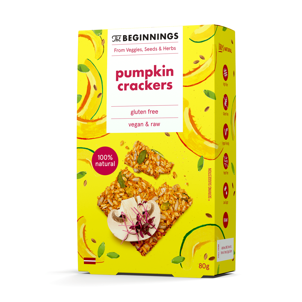 Pumpkin Crispbread (Pack of 2)