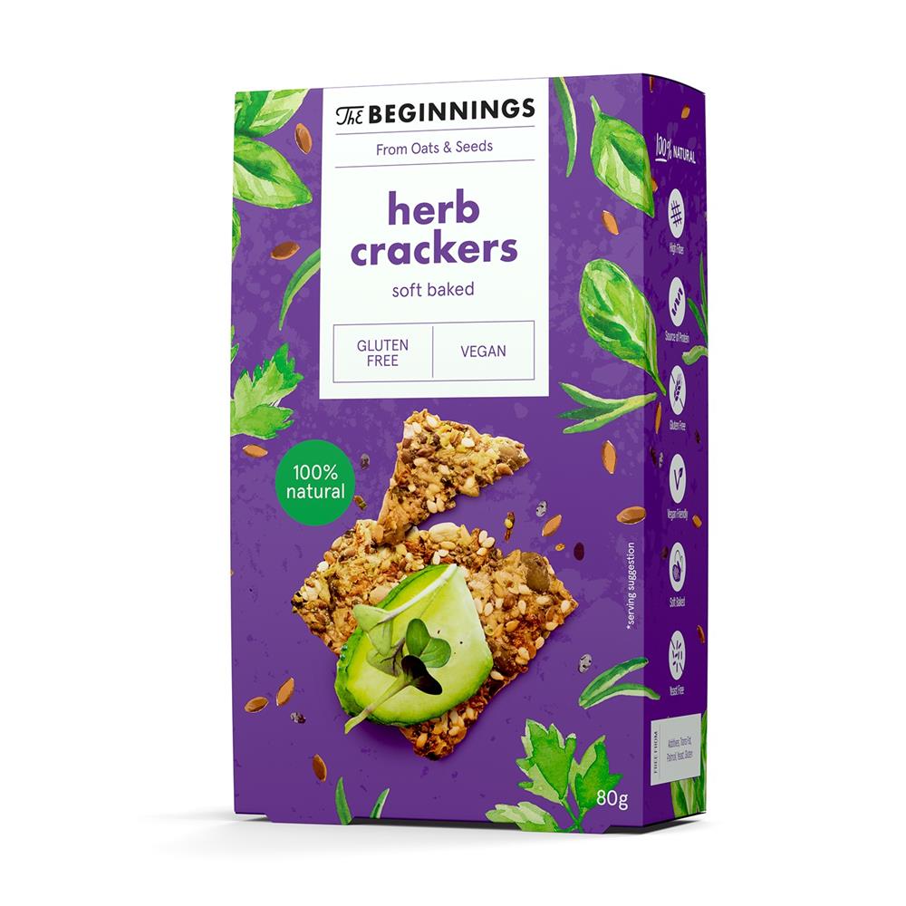 Herb Crackers (Pack of 8)