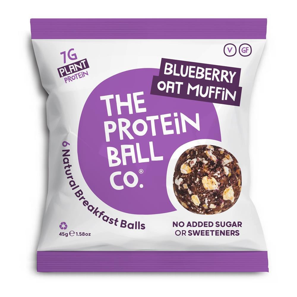 Blueberry Oat Muffin Balls (Pack of 10)