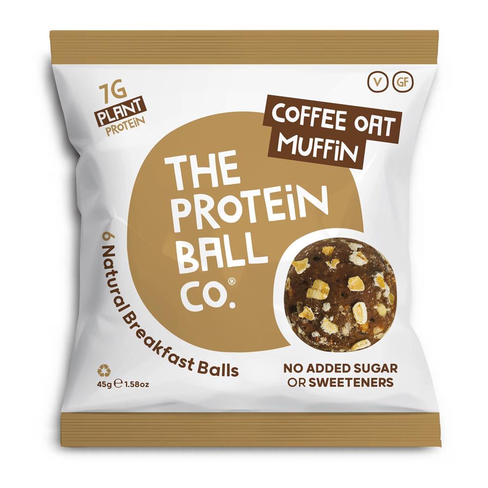 Coffee Oat Muffin Balls (Pack of 10)