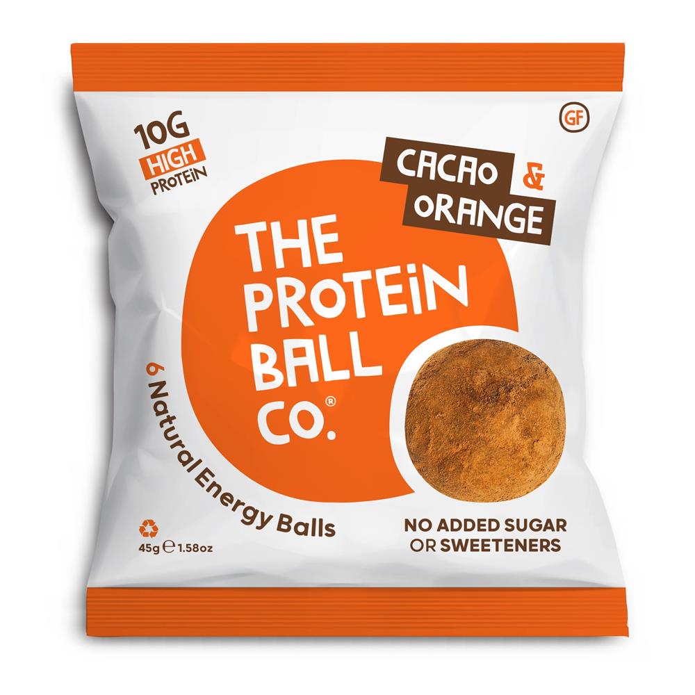 Cacao & Orange Protein Balls (Pack of 10)