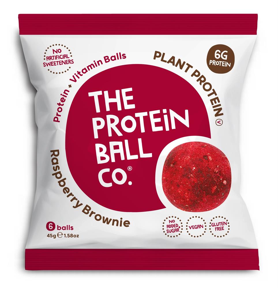 Raspberry Brownie Protein Ball (Pack of 10)