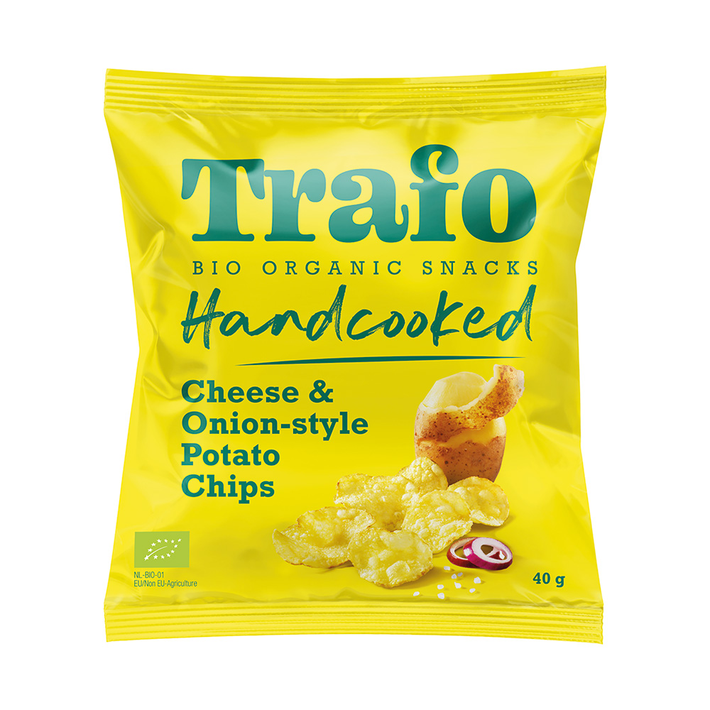 Organic Cheese & Onion Crisps (Pack of 15)