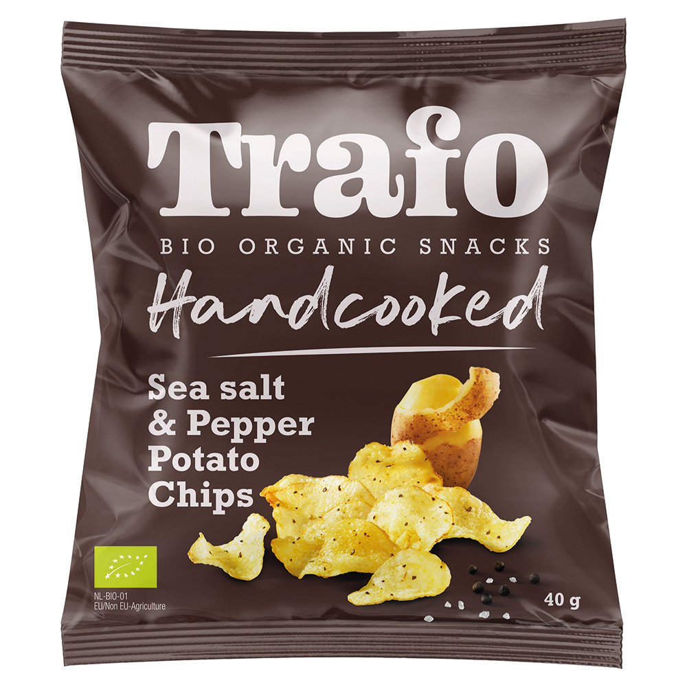 Organic Salt & Pepper Crisps (Pack of 15)