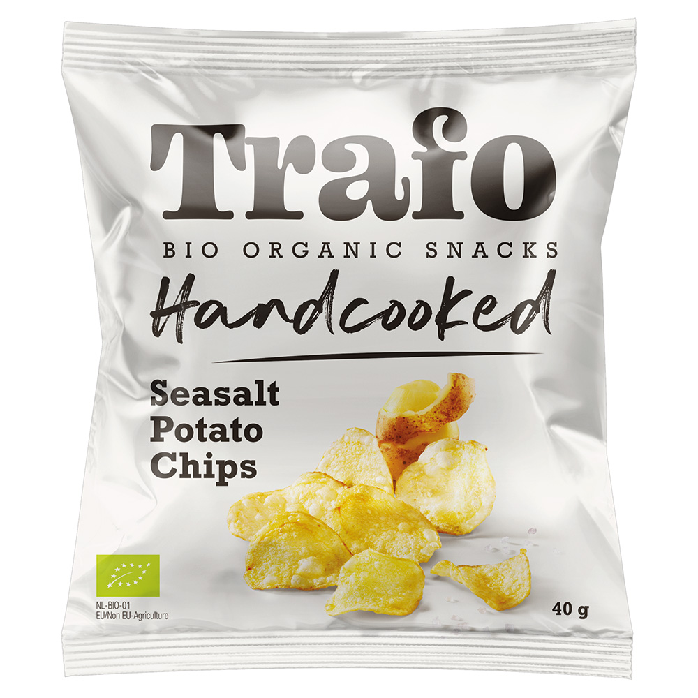 Org Handcooked Seasalt Crisps (Pack of 15)