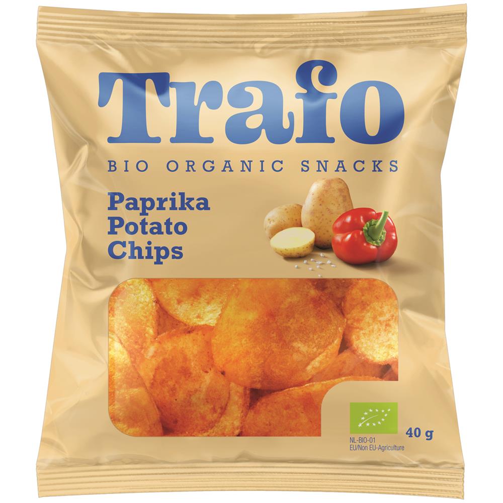 Organic Chips Paprika (Pack of 15)