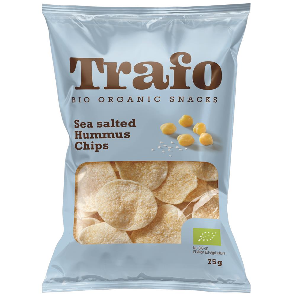 Hummus Chips Seasalt (Pack of 6)