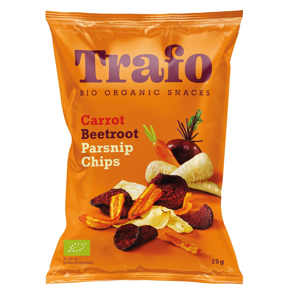 Organic Vegetable Crisps (Pack of 12)