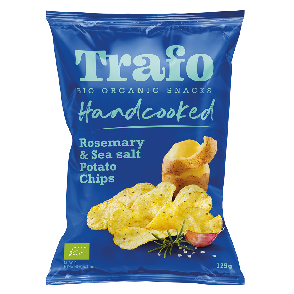 Organic Rosemary & Salt Crisps (Pack of 10)