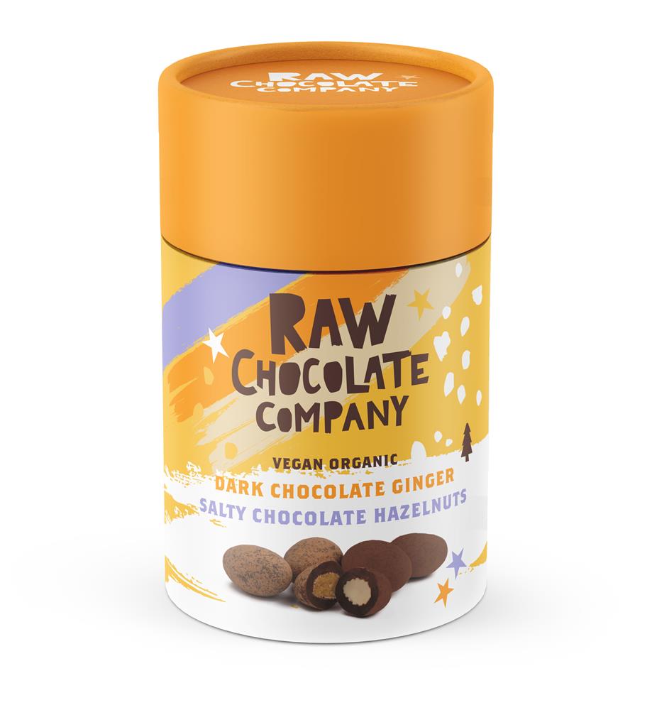 Choc Hazels & Ginger Gift Tube