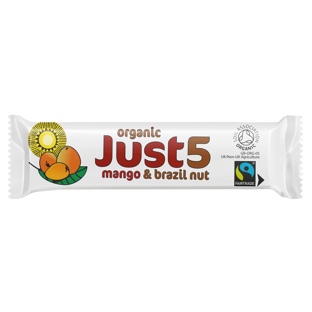 Just5 Mango & Brazil Bar (Pack of 18)