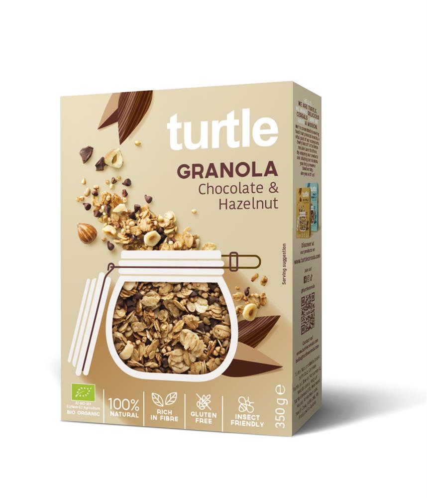 Organic Granola Chocolate & Hazelnut 350g