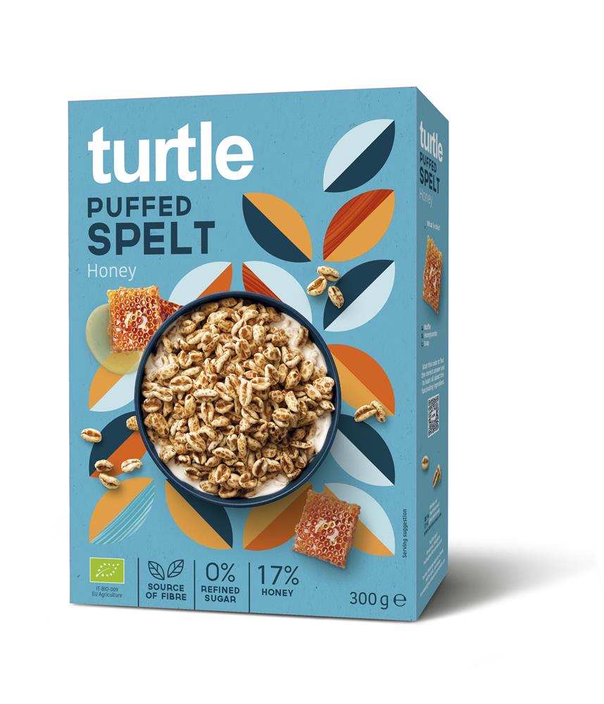 Puffed Spelt & Honey 300g Organic