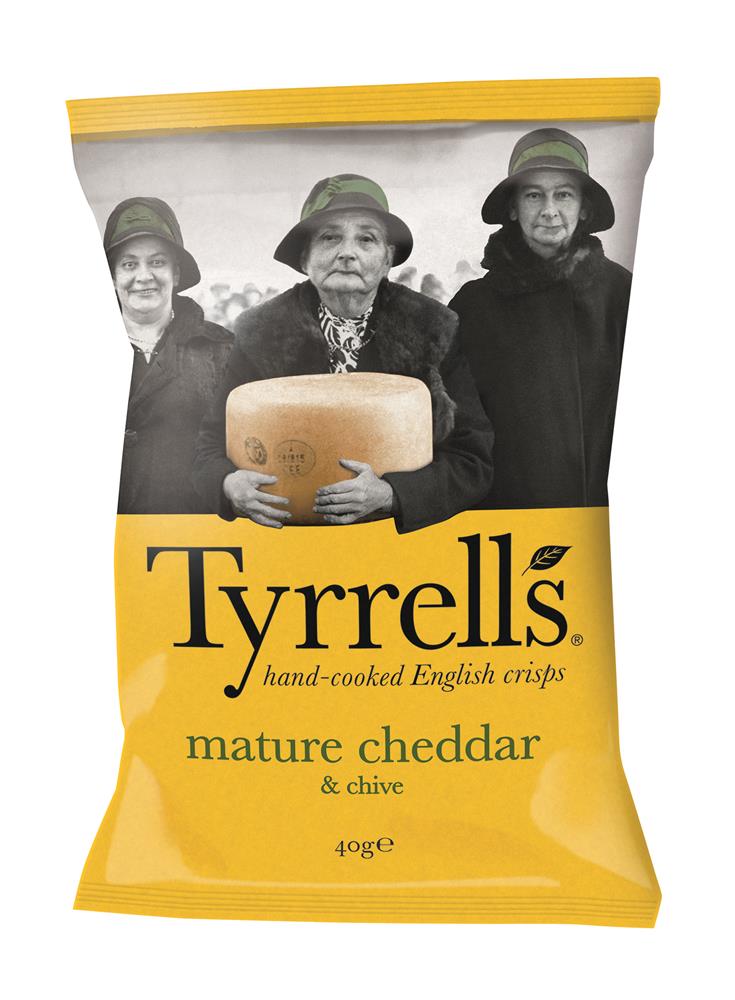 Cheese & Chive Crisps (Pack of 6)
