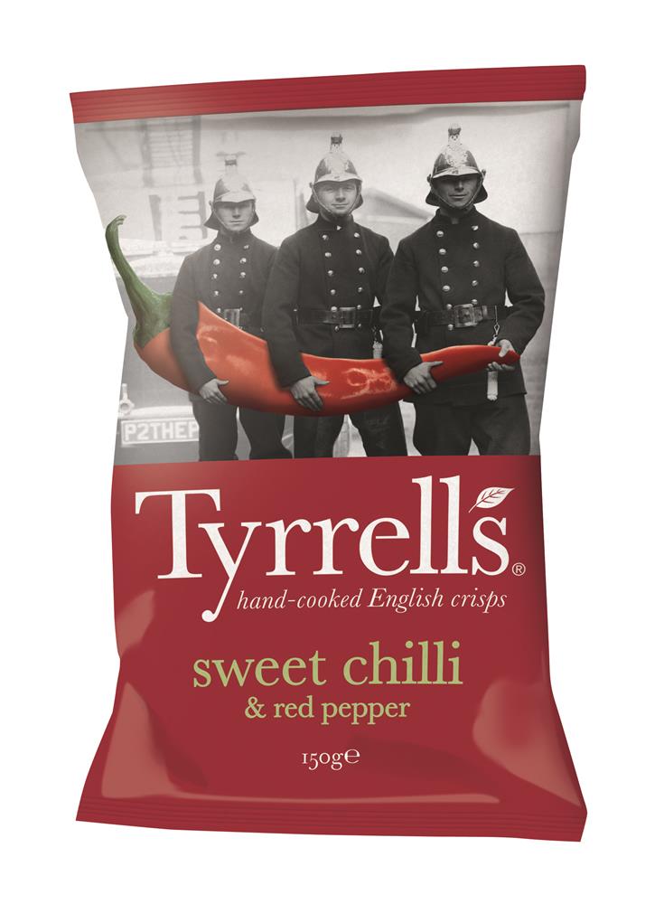 Sweet Chilli&Red Pepper Crisps (Pack of 6)