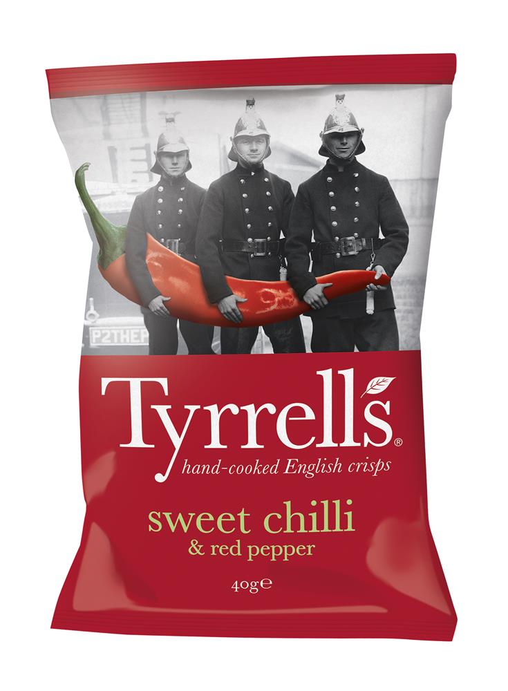 Sweet Chilli Red Pepper Crisps (Pack of 6)