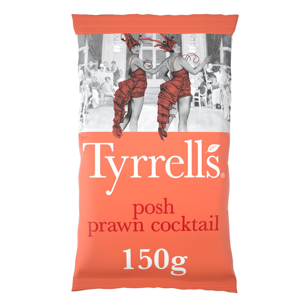 Tyrrells Posh Prawn Cocktail (Pack of 8)