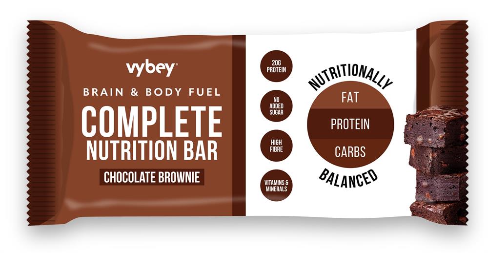 Complete Nutrition Bar Chocolate Brownie. 80g bar.