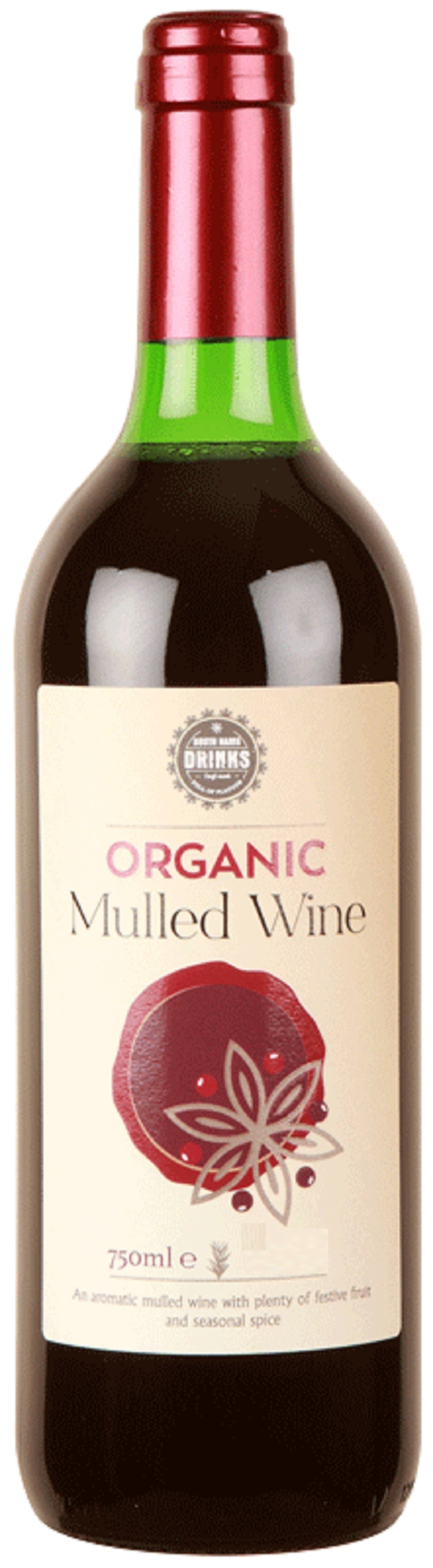 Organic Mulled Wine 8% abv