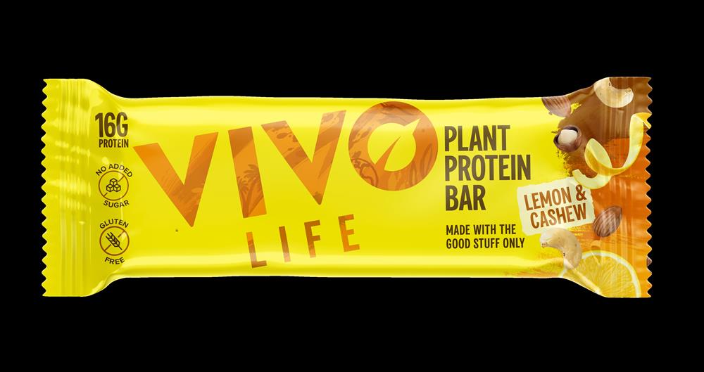 65g Plant Protein Bar Lemon & Cashew