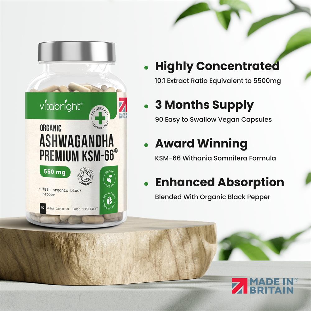 Organic KSM-66 Ashwagandha