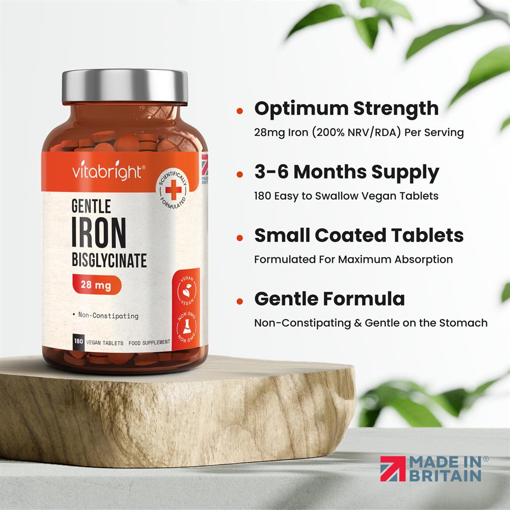 Iron Bisglycinate - 28mg