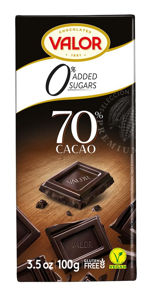 Sugar Free 70% Dark Chocolate