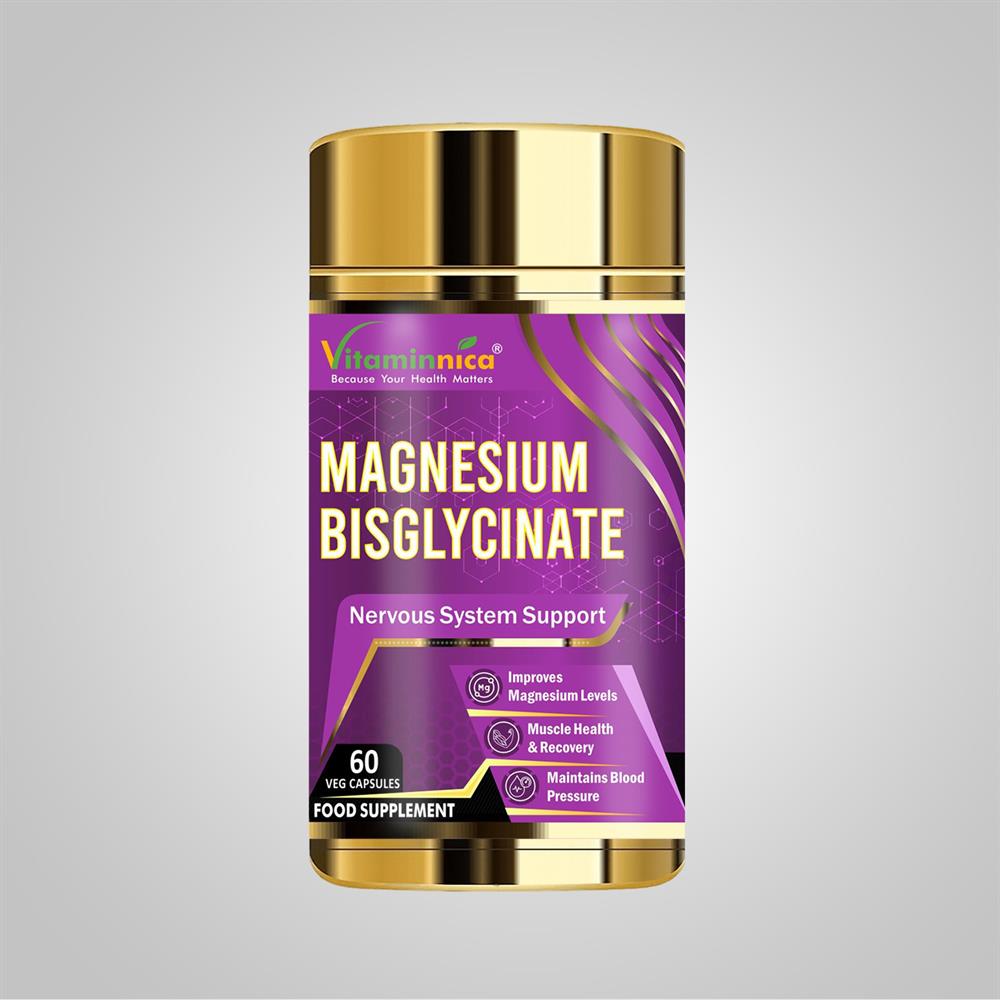 Magnesium Bisglycinate- 60 Capsules