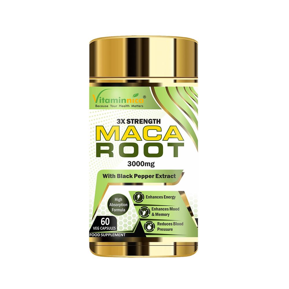 Maca Root Extract 3000mg 60 capsules