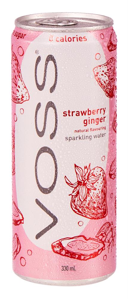 Sparkling Strawberry Ginger 330ml